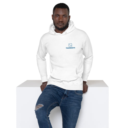 Hoodie Tradingkeys White